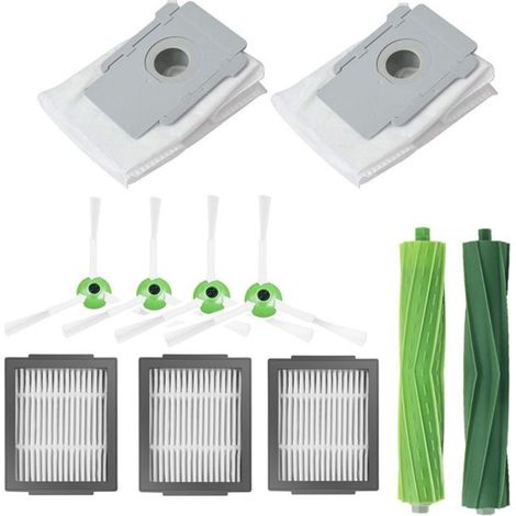 Accessories Parts Compatible for iRobot Roomba i7 i7+/i7 plus E5 E6 E7 Vacuum Cleaner, Replacement Filters and Brushes Kit for (1/5)
