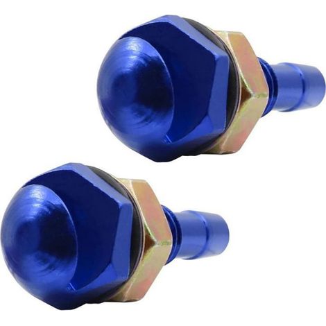 Lot de 2 buses de lave-glace universelles pour pare-brise avant de voiture (bleu) (1/5)