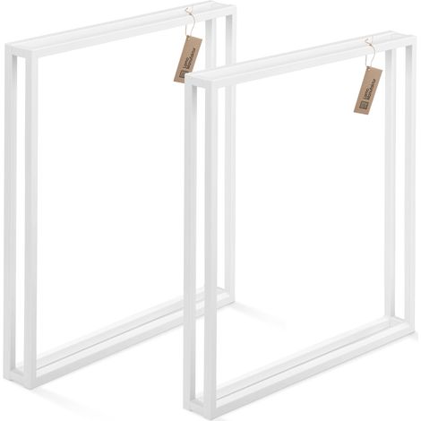 LAMO Manufaktur Tischgestell Frame Tischbeine (Spar-Set, 2er Set), Industriestahl, hoch belastbar