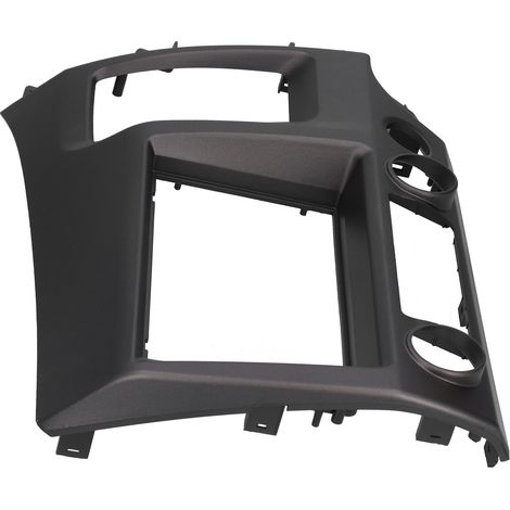 2-DIN-Autoradio-Blende, grau, für Honda Civic 2006–2011, Rechtslenker (1/5)