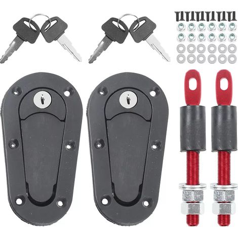 Latch Capot - Système de Verrouillage Rapide Universel - Pour Capot Automobile - Lot de 1 (1/5)