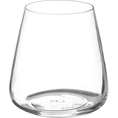 Set aus 6 niedrigen bechern aus kristallglas selenga 43 cl - Sg secret de gourmet