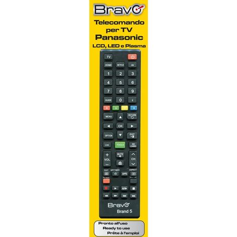 Telecomando brand 5 per tv panasonic