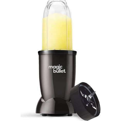 Kit de démarrage noir – Robot culinaire et mélangeur tout-en-un – Vitesse de 10 000 tr/min – avec base à couple élevé, tasse haute, couvercle rabattable et lame croisée (1/5)