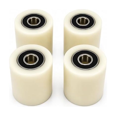 polyamide nylon rolls, diameter 40 mm, width 50 mm, width 10 mm, bearings (40-50-10). (1/2)