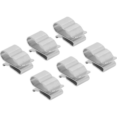 50 Attaches de Câble en Acier Inoxydable pour Fixation Panneaux Solaires, Bateaux, Camping-Car