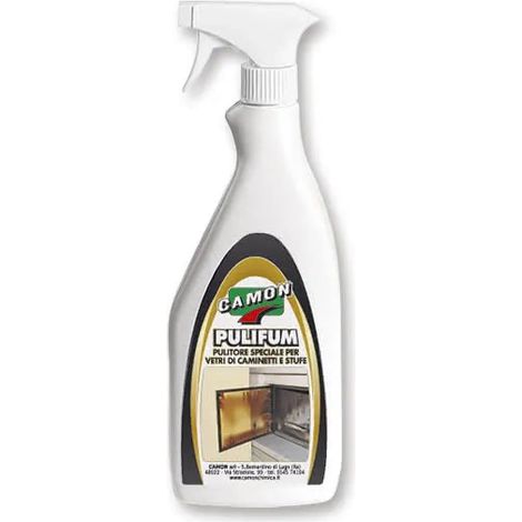 Camon - Pulitore Per Vetri Camini Pulifum Spruzzatore 750 Ml