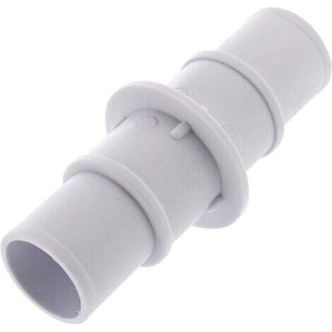 Liaison, raccord 32/32, 38/38, 32/38 pour tuyau flottant de pisicne - Blanc-- (1/4)