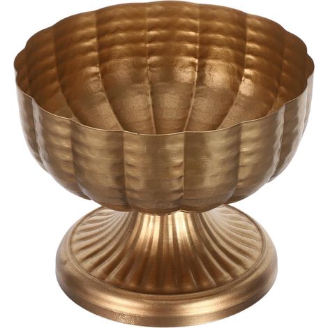 Vase Large Rétro Urne Pot de Fleurs Vintage pour Centre de Table Intérieur et Extérieur (1/5)