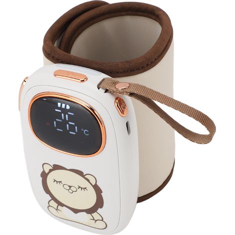 Chauffe-biberon portable à température constante, manchon chauffant pour biberon de voyage, chargement USB (1/5)