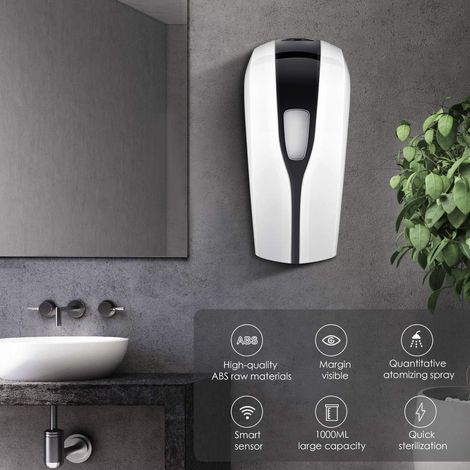 Distributore automatico di sapone da 1000 ml, distributore senza contatto di disinfettante, distributore di sapone a muro per colonne per ristoranti e scuole (1/5)