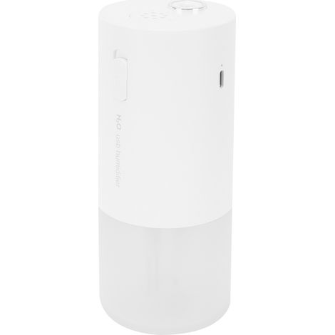 300-ml-Luftbefeuchter mit USB-Ladefunktion, Aromatherapie-Diffusor und Nachtlicht für den Schreibtisch, ideal für Schlafzimmer, Weiß (1/5)
