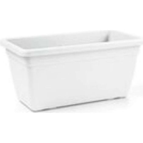 FIORIERA ANTHEA RETTANGOLARE BIANCO 100CM