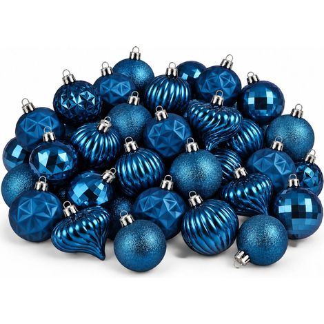 Mica Decorations Babe de Noël Bleu H6xl6xL6cm (1/5)