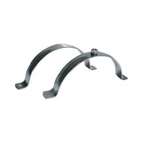 COLLARE PER TUBI PE & PVC IN ACCIAIO ZINCATO Misura: Diam. 200mm