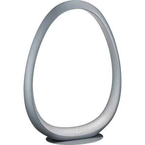 Lámpara de sobremesa RING LED 2.4W plata+TOUCH (1/2)