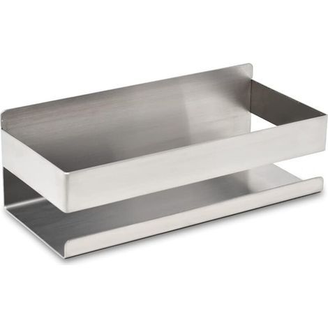 Bathroom shelf for shampoo and shower gel Chrome shower storage Shower shelf without drilling Suction cup shower holder Silver shower soap dish