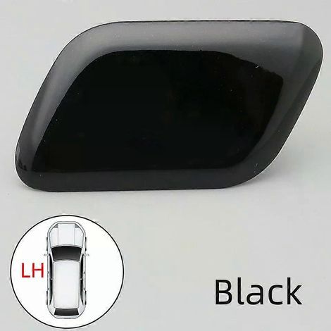 Pour Ford Kuga 2013-2017 et Escape 2017-2019 : cache-gicleur de lave-phares avant, couleur : noir, côté gauche. (1/4)