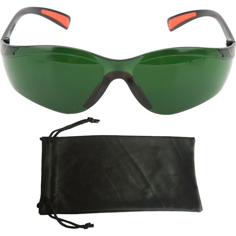 Lunettes de soudage protectrices et confortables, vert clair, en lot (1/5)