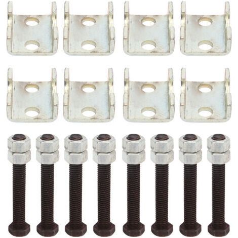 FOREHILL Kit de boulons d'espacement de ressort réglable pour compresseur de réglage de ressort hélicoïdal pour suspension avant arrière de véhicule (1/2)