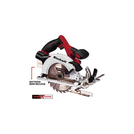 SEGA CIRCOLARE A BATTERIA LAMA Ø MM.165 18V (TECS 18/165 LI)    EINHELL