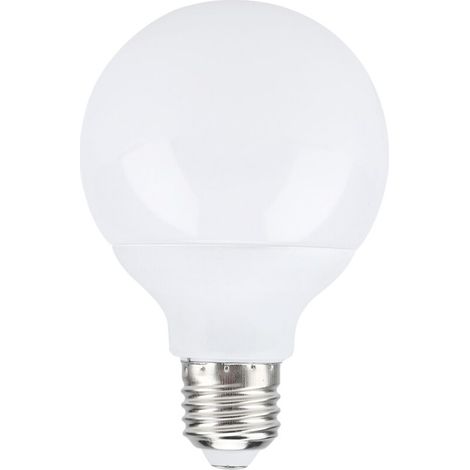 Ampoule LED haute luminosité E27 5W 85-265V, boîtier en plastique PVC, ampoule domestique, lumière blanche froide 6500K (1/5)
