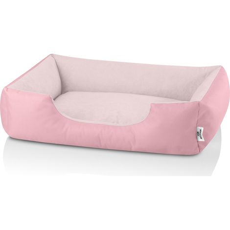 BedDog® ZARA colchón para perro, cama para perro, sofá, cesta para perro:L, PINK-YORK (rosado) (1/5)