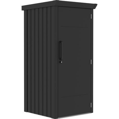 Westmann Signature Plana 530 Metall Gerätehaus mit Flachdach Hellgrau 2,3x2,3 m (1/5)