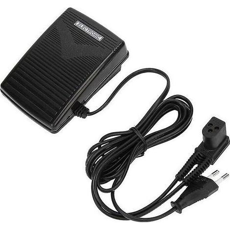 Pédale de commande au pied pour machine à coudre – Pédale de commande au pied avec cordon d'alimentation pour machine à coudre Singer 974 (1/5)