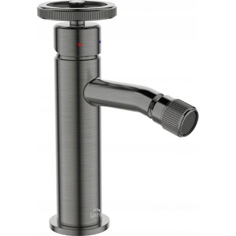Robinet de bidet sur pied avec bouchon MURO GRAPHITE (1/2)