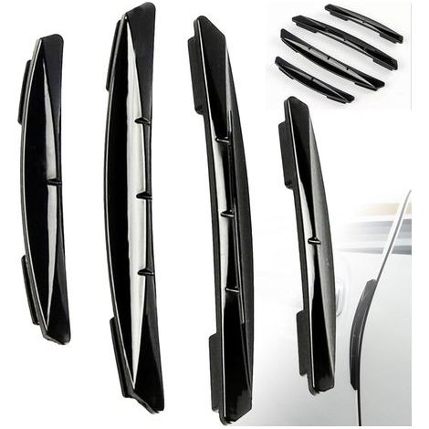 Set of 4 anti-shock strips for doors, door protectors, anti-collision bumpers for most cars (1/5)