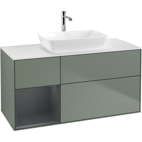 Villeroy & Boch F821HGGM Meuble sous-lavabo Finion F82 (1/2)