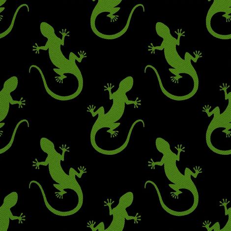 Outdoor dekostoffe oxford - Motiv grüner Gecko I DX206 (1/5)