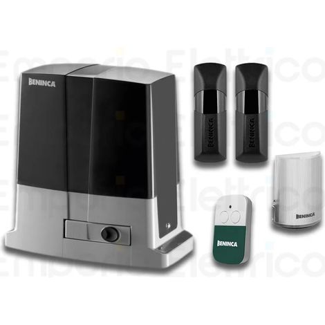 beninca kit d'automatisation pour portails coulissants 230Vac kbull6m 9b happy 2va 959004076