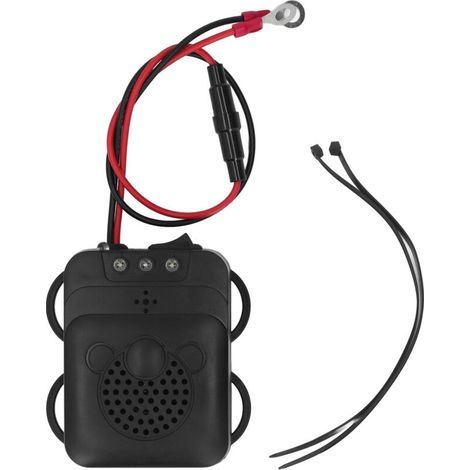 Répulsif de souris à ultrasons 12V – Forte lumière stroboscopique – Protection voiture jusqu'à 40 m² – Matériau ABS ignifuge (1/5)