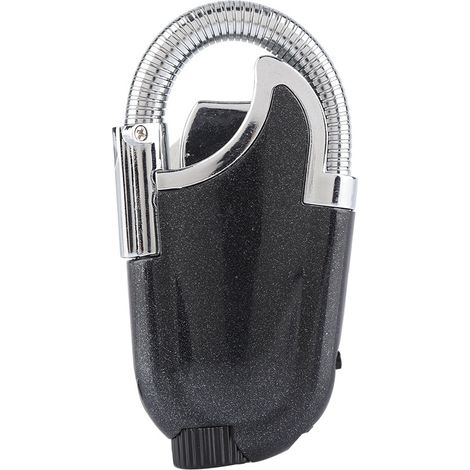 Briquet à gaz rechargeable avec col flexible pour barbecue en extérieur (1)