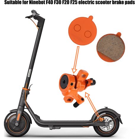 Plaquettes de frein entièrement métalliques à base de cuivre pour trottinettes électriques Kugoo G-booster (1/4)