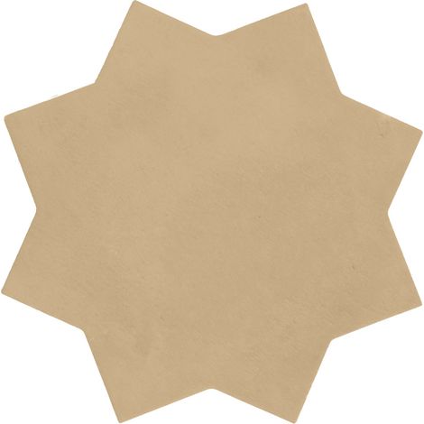 Carrelage effet rustique AL ANDALUS Etoile Fawn - Mat - boîte de 0.49 m2 Etoile Fawn - Mat - boîte de 0.49 m2