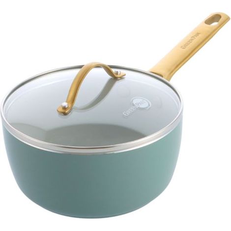 GreenPan Padova Reserve Stielkasserolle 18cm Himmelblau (1/5)