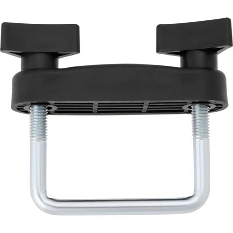 Bardusch – Colliers de serrage en U pour coffre de toit – Fixation sécurisée – Métal et plastique – Largeur interne 78 mm – Pour porte-bagages de voiture (1/5)