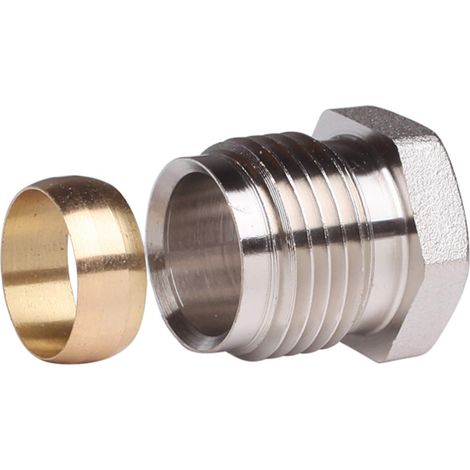 DANFOSS 013G4115 RACCORD DE SERRAGE R 1/2 AG VERS 15 MM POUR TUYAUX EN ACIER ET CUIVRE