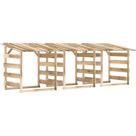 Maison Exclusive - Pergolas avec toits 3 pcs 100x90x100 cm Bois de pin imprégné (1/5)