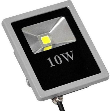 TrAdE Shop Traesio - Faro Led Slim Faretto Ip66 Alta Luminosità Luce Bianca Fredda 10 20 30 50 W - 10 Watt