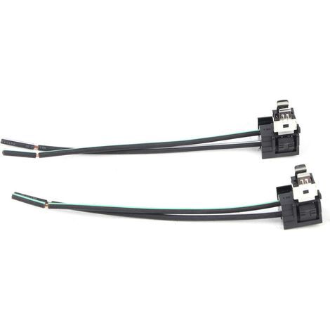 2 pièces phare lampe ampoule prise faisceau de cblage connecteur prise adaptateur ligne pour ampoule H1 (1/5)