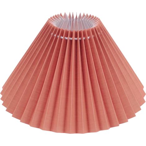 Abat-jour E27 anti-éblouissement en tissu pour lampe de table, idéale pour la chambre à coucher ou le bureau. (1/5)