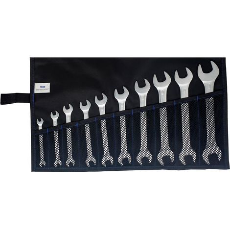 Forum Doppelmaulschlüssel-Satz DIN3110 6-27mm 10-teilig in Rolltasche (1/2)