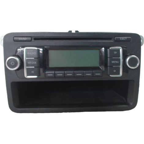 [PRODUIT D'OCCASION] Autoradio VOLKSWAGEN Polo 2009- ♻️ Ref Oe. 5m0057156bx - Garantie à vie (1/3)