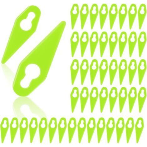 Lames de Rechange 110pcs pour Coupe-Bordure Sans Fil, Lames Plastique Robustes Compatibles ST01 ST02 ST04 GT3.0 GT4.0 GT50 (1/5)