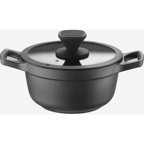 Casseruola fonda antiaderente induzione, alluminio pressofuso PRO (1/3)