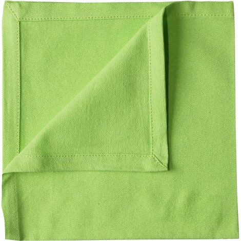 SUD ÉTOFFE Serviette De Table - Couleur - Anis, Taille - 40x40 (1/2)